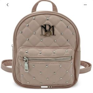 Badgley Mischka studded mini packpack